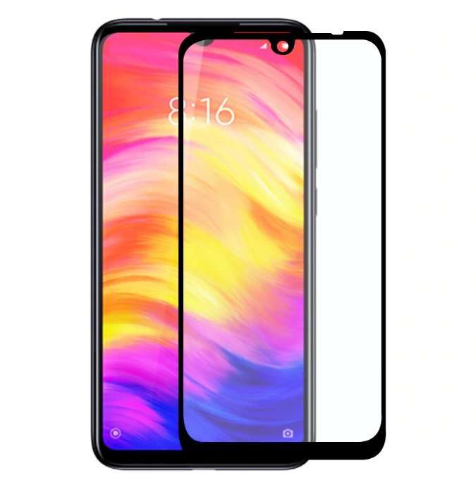 Защитное стекло Zifriend 5D (full glue) для Xiaomi Redmi Note 7 / Note