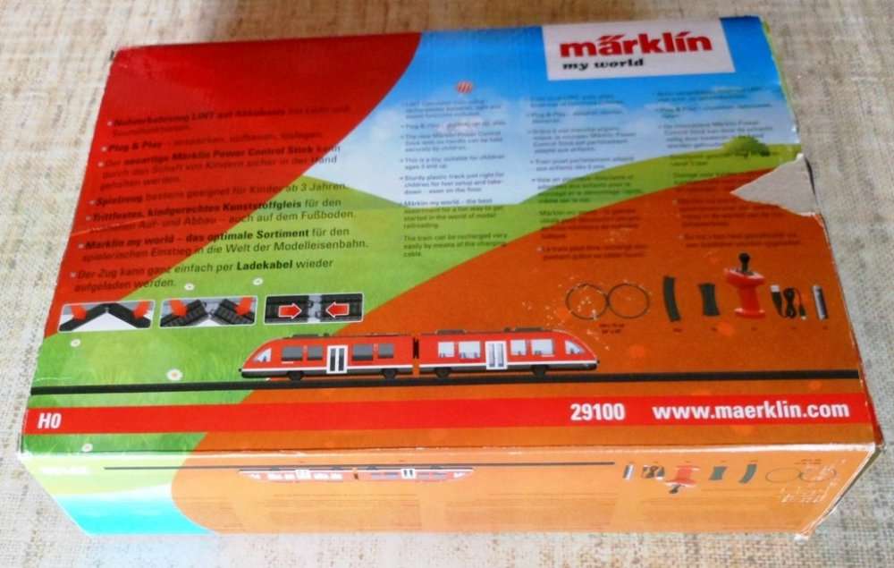 Железная дорога с пультом управления Marklin 36100 (Germany)