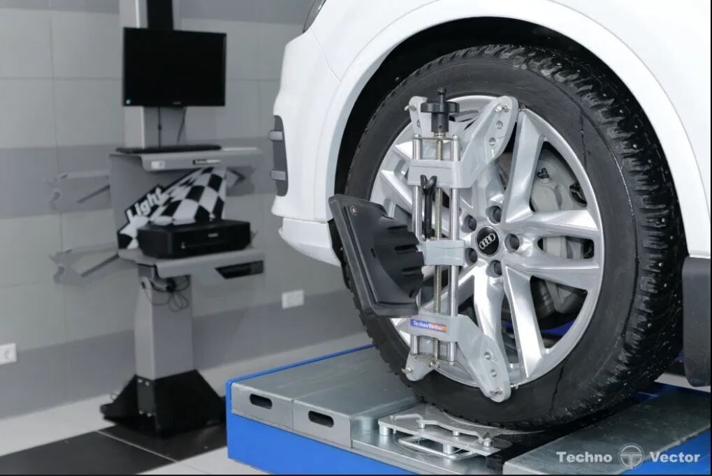 Стенд Развал схождения Техно Вектор 7 Aluminum с технологией 3D
