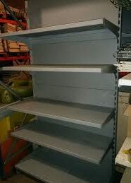 Торговые металлические стеллажи для магазинов бу