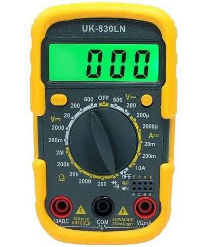 Мультиметр UK-830LN - c подсветкой дисплея!
