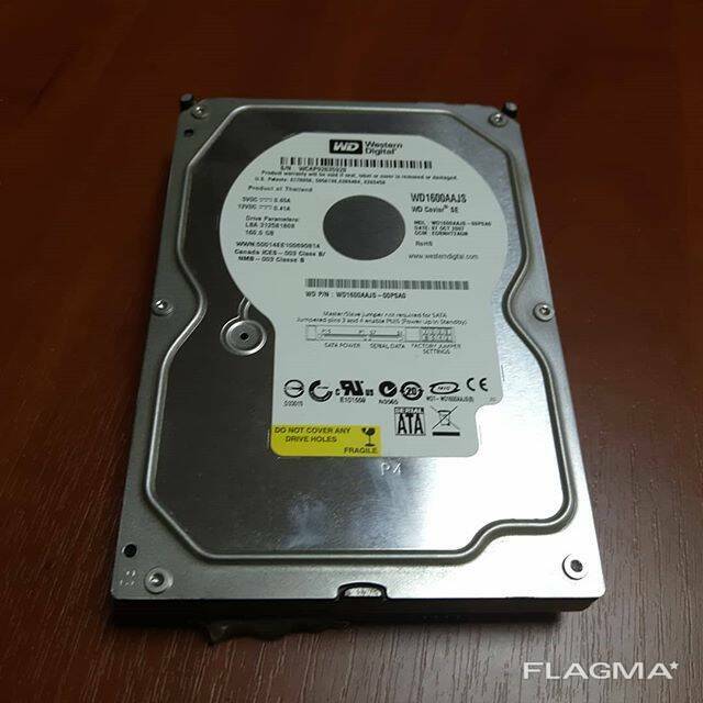 160гб sata wd1600aajs western digital жёсткий диск