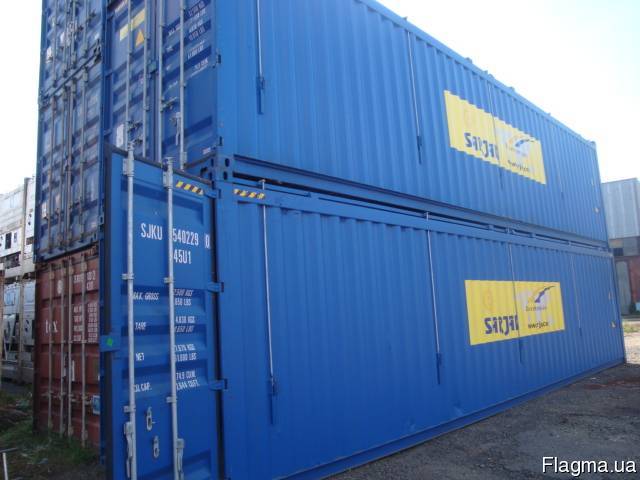 Контейнеры морские для негабаритных грузов Флет, Flat-rack