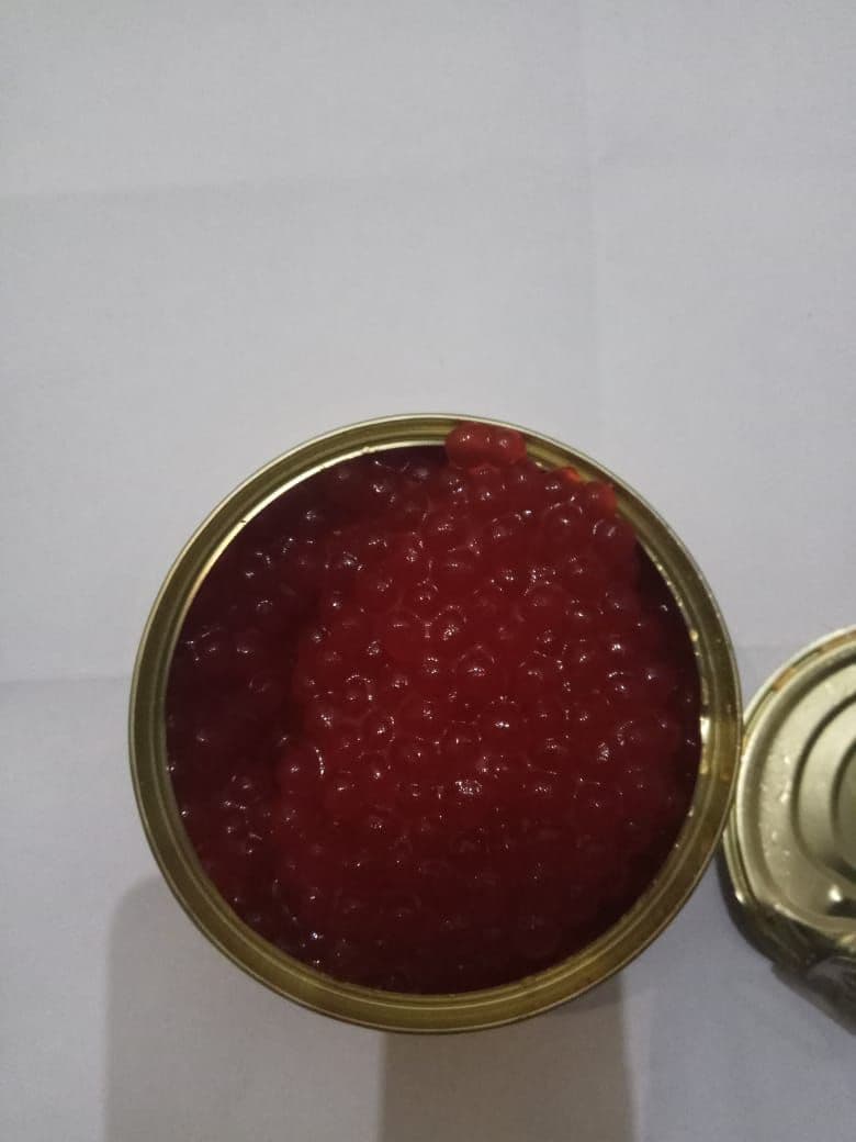 Икра красная, натуральная кета