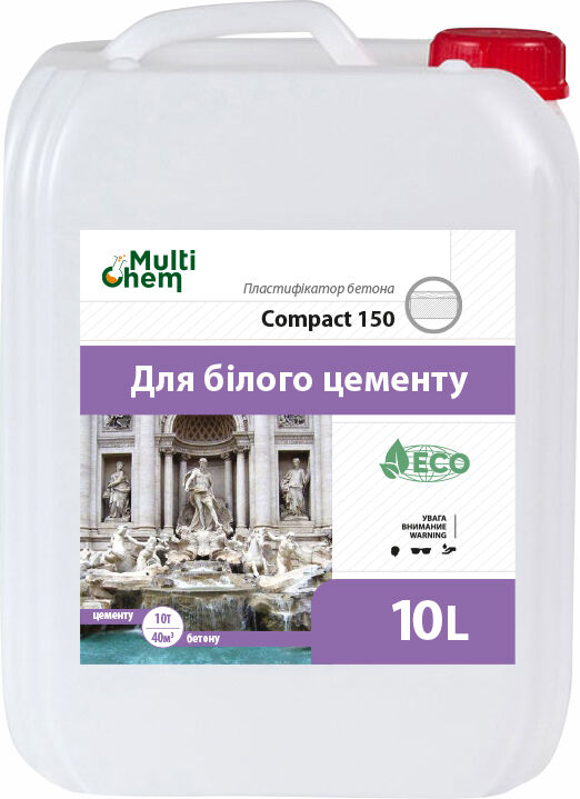 Compact-150. Пластификатор для бетона и гипса