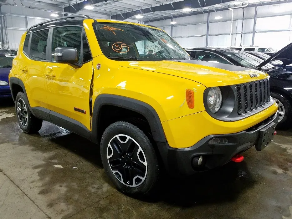 JEEP RENEGADE trailhawk 2017 – военный, современный джип!
