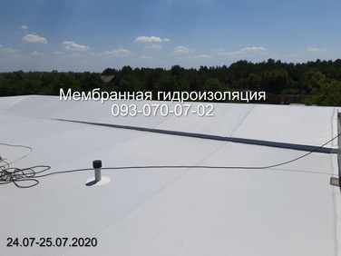 Кровля, ПХВ мембрана