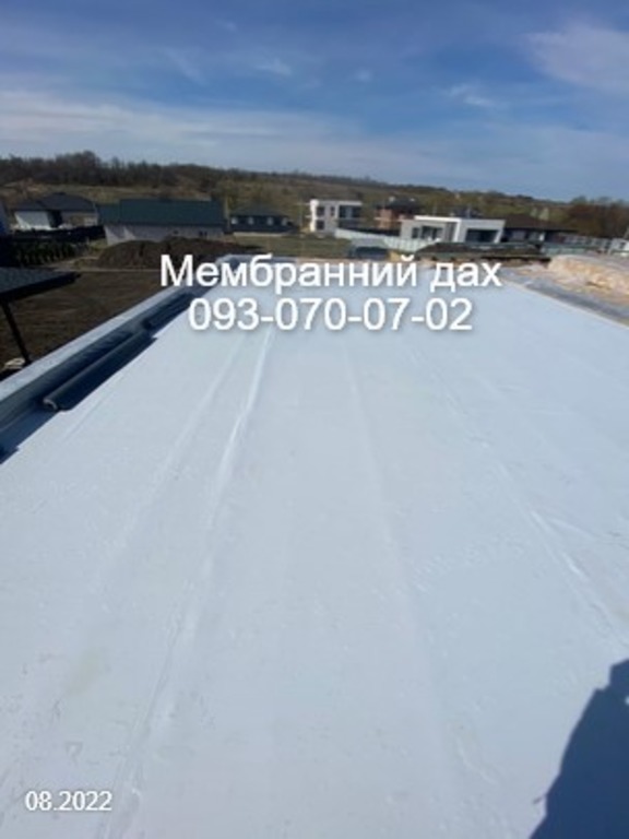 Монтаж мембранного дах Кривий Ріг