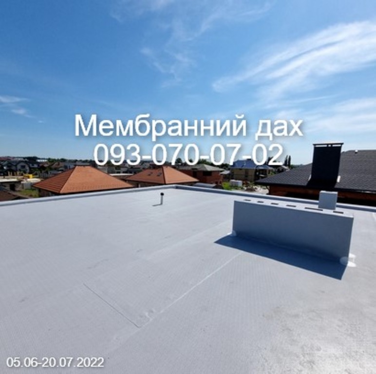 М’яка покрівля .Мембрана