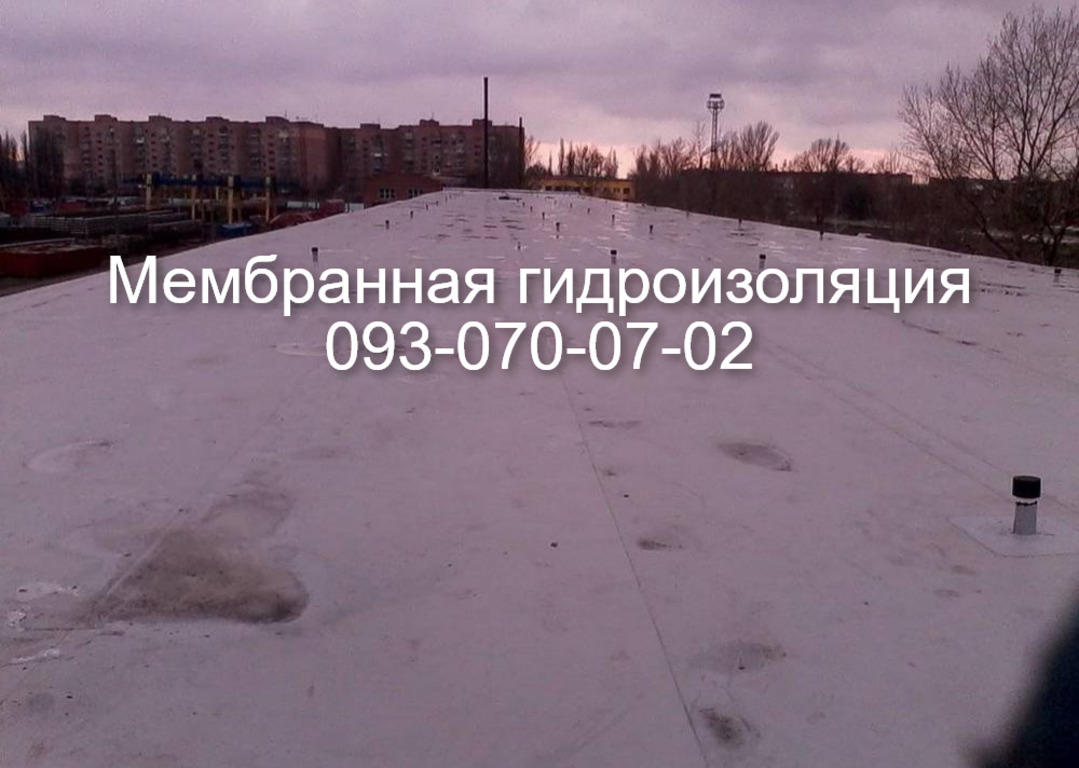 Ремонт и устройство мембранной кровли в  Хмельнике