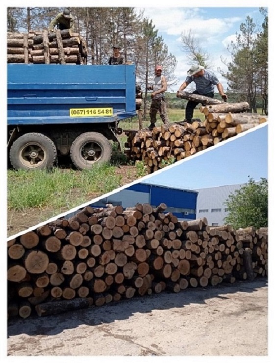 Продаж пеллетів для опалення, брикетів, дров Одеса.