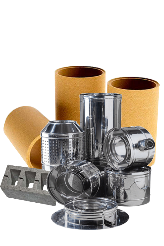 Вентиляція та димоходи від виробника