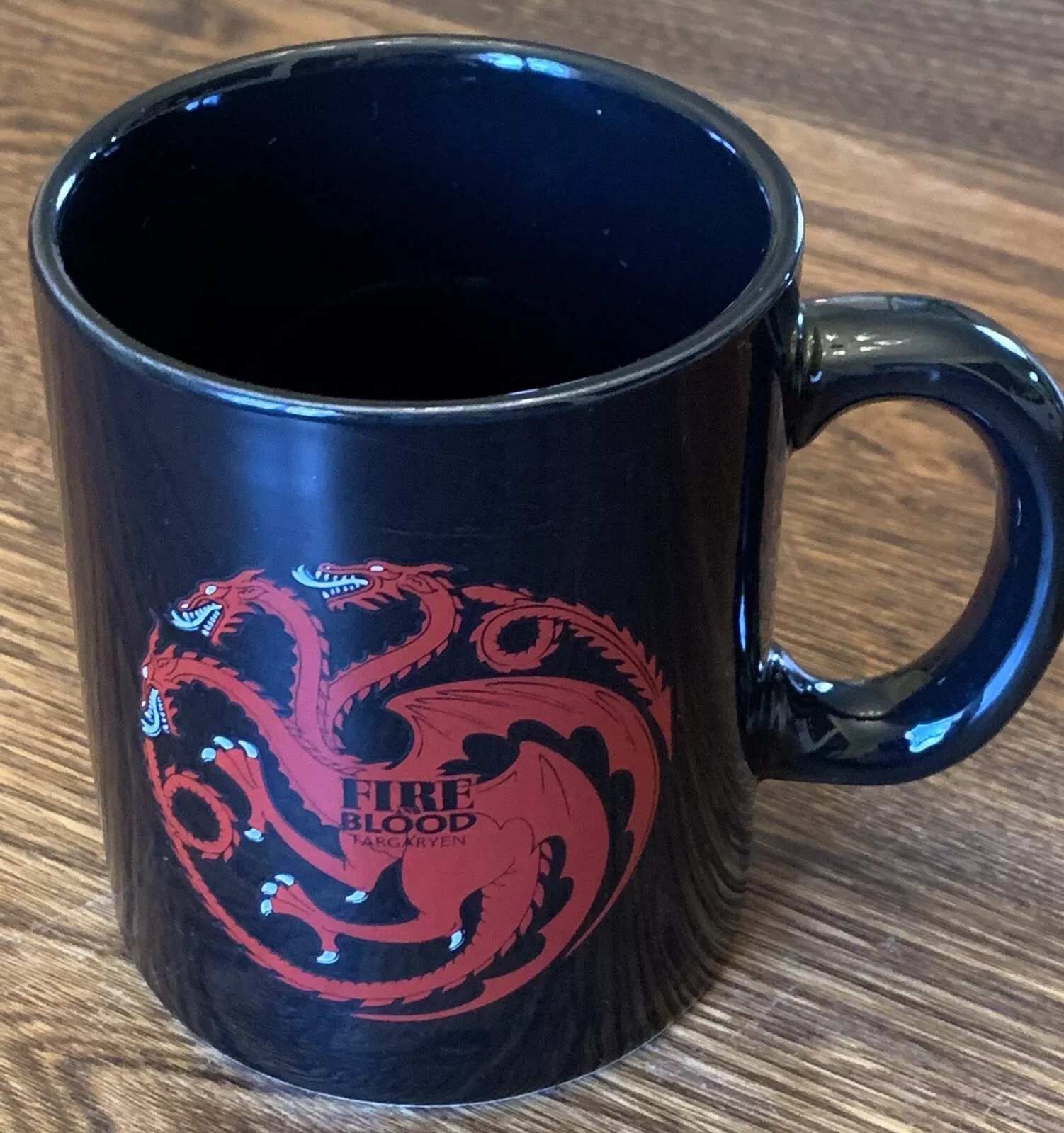 Чашка с драконом по сериалу Игра Престолов герб Таргариенов оригинал от HBO
