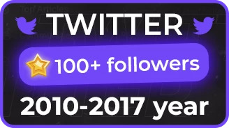 Лучшие аккаунты Twitter (X) возрастом 30–130 дней