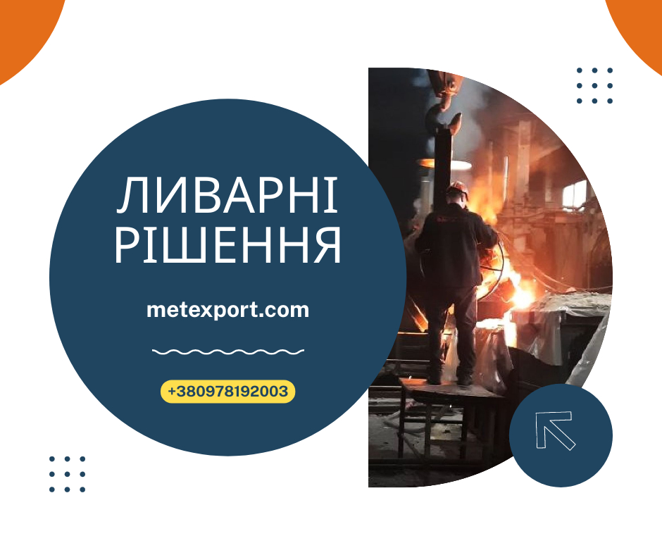 Пропозиція щодо надання послуг лиття металевих деталей