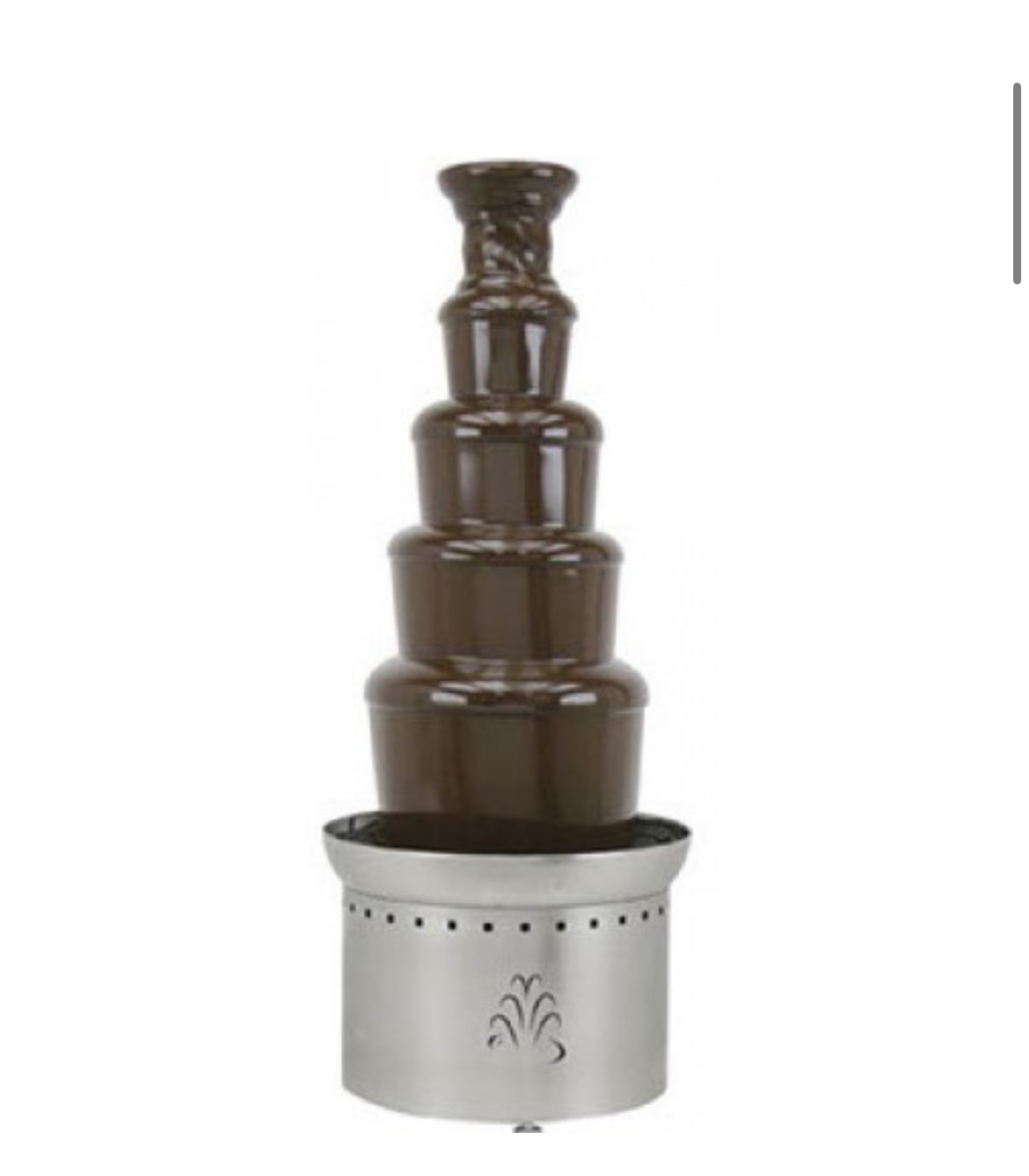 Розпродаж: шоколадний фонтан і готовий сайт для старту бізнесу