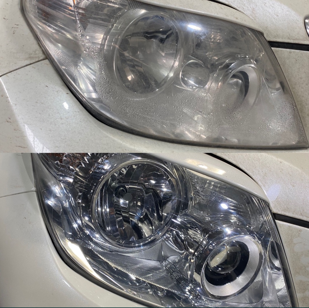 Хімічне відновлення фар, полірування фар