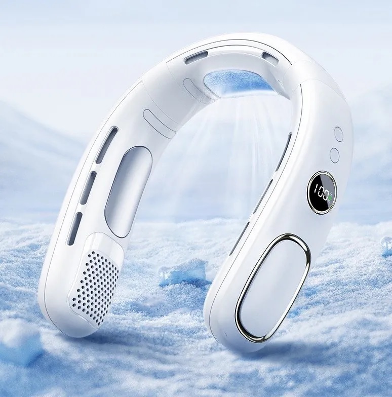 Шейный вентилятор-кондиционер с охлаждающей пластиной