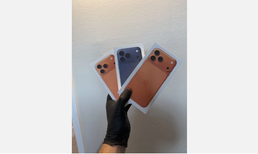 Apple iPhone 17 Pro Max 256GB 512GB 1TB Заводская разблокировка