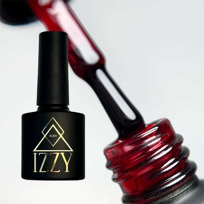 Глибина та Насиченість: Вітражний Червоний Гель-лак Izzy Bloom Ruby 10мл