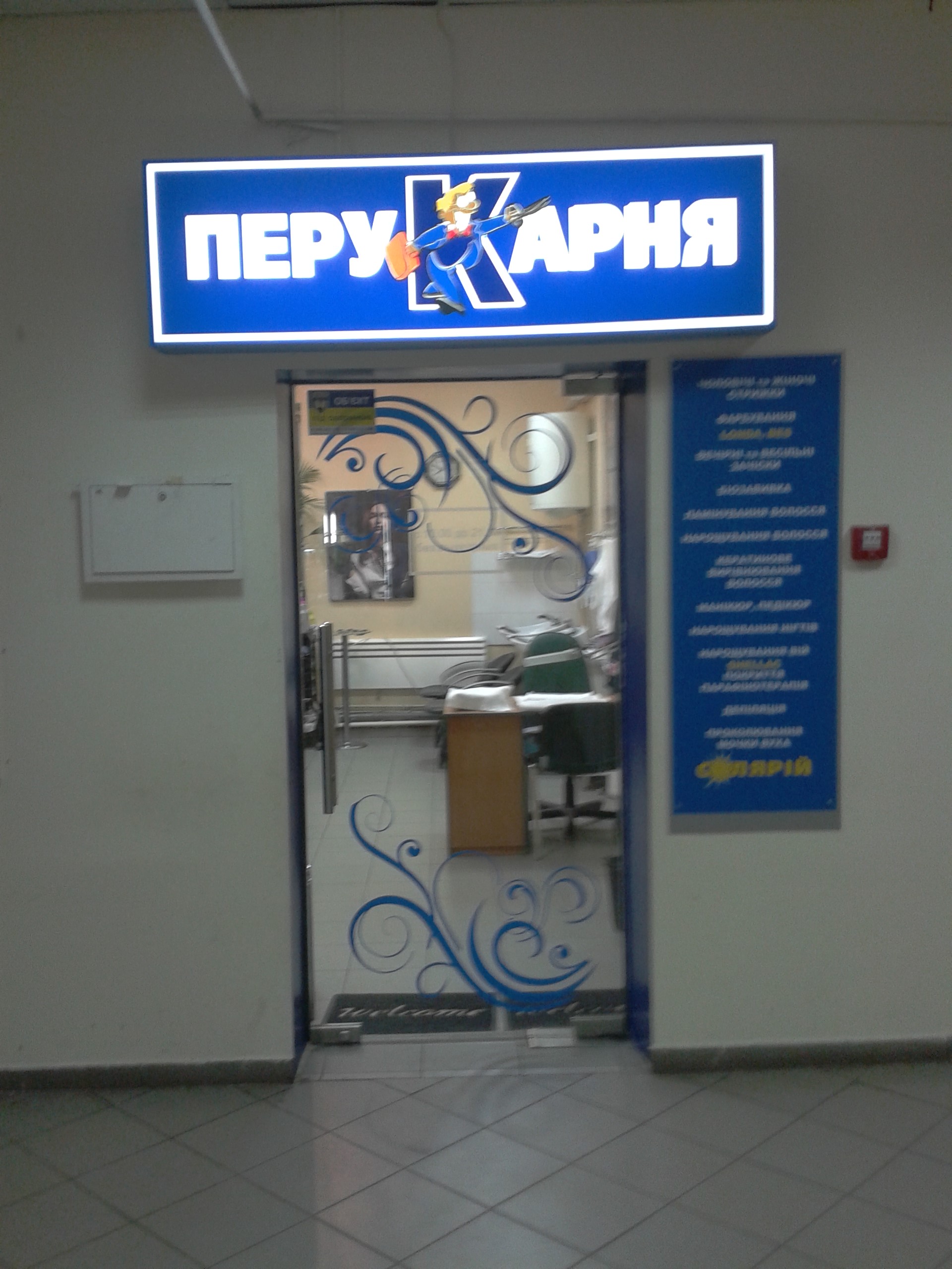 скляні двері київ