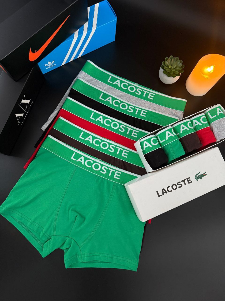 Мужские трусы Lacoste