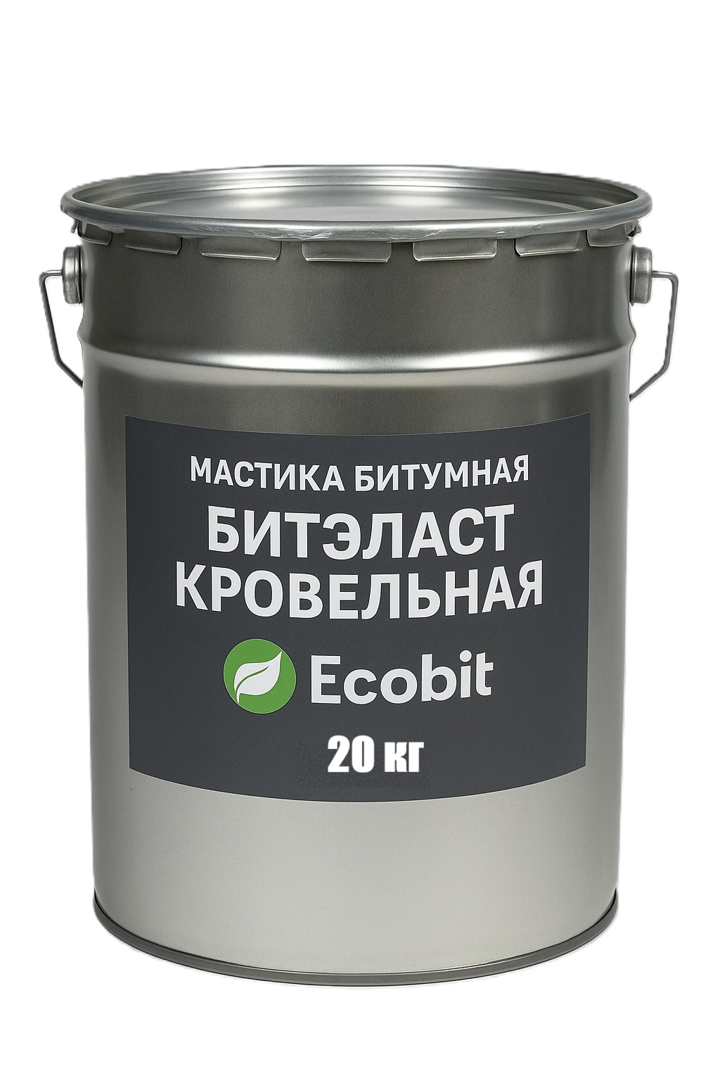 Мастика битумная ведро 20 кг БИТЭЛАСТ - КРОВЕЛЬНЫЙ Ecobit ДСТУ Б В.2.7-108-2001