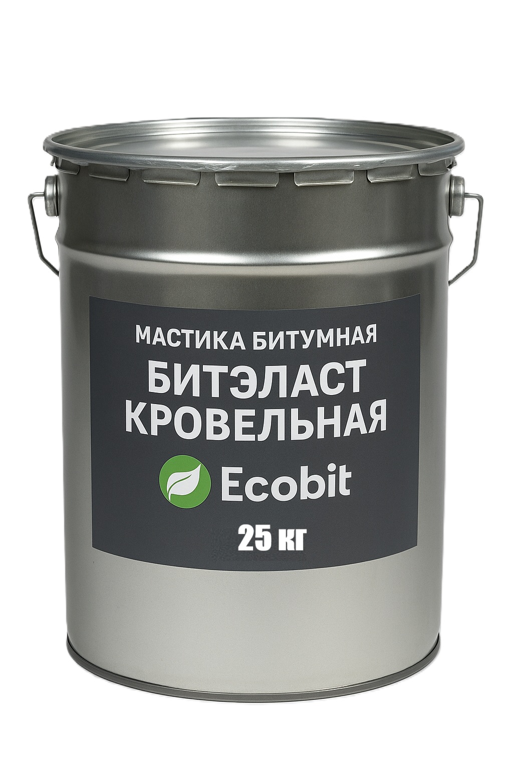 Мастика битумная ведро ведро 25 кг БИТЭЛАСТ - КРОВЕЛЬНЫЙ Ecobit ДСТУ Б В.2.7-108-2001