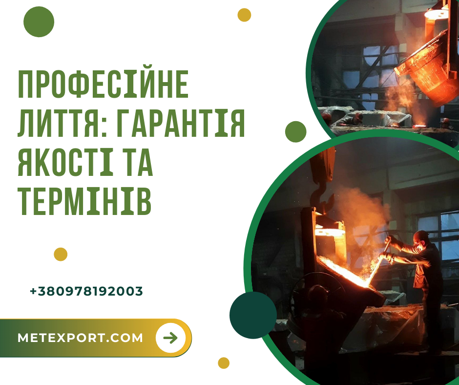 Лиття будь-якої складності, гарантована якість