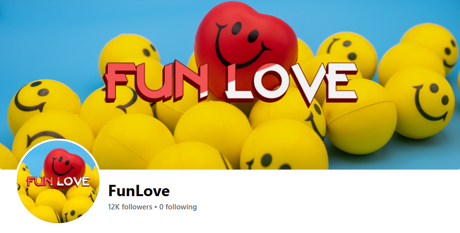 Facebook-страница Fun Love