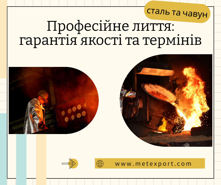 Ливарне виробництво, приймаємо нові замовлення