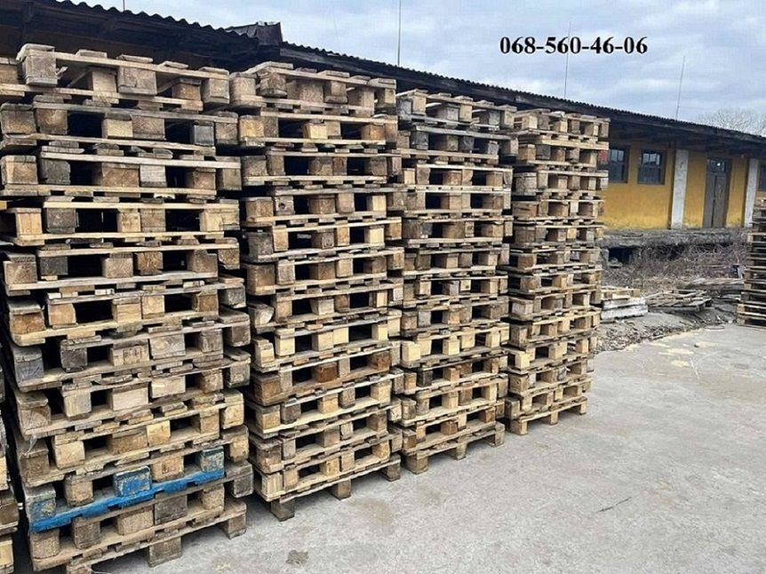 Продаж дерев'яних піддонів бв оперативно у Дніпрі та області.