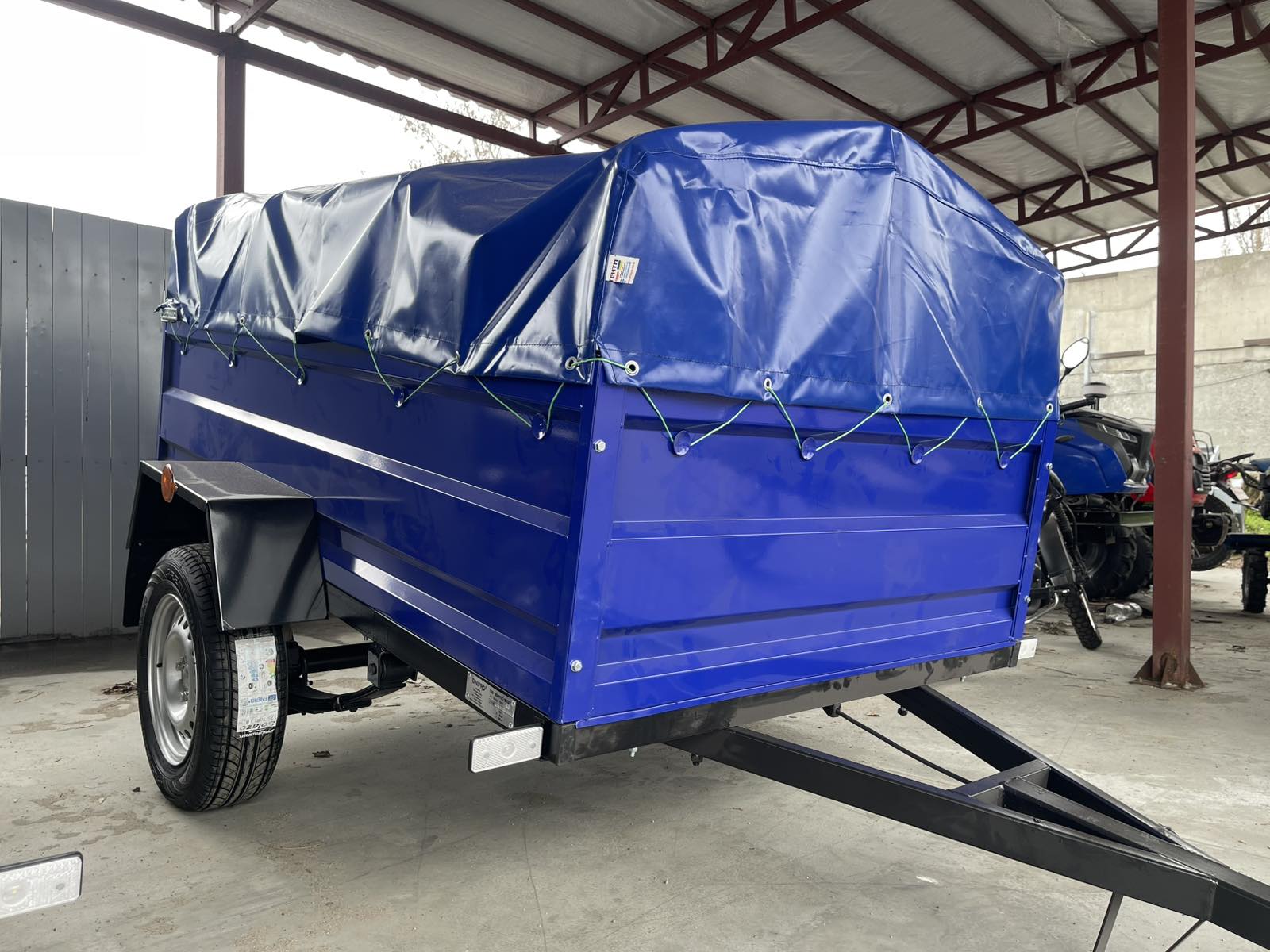 Усиленный прицеп два метра и другие размеры с завода.