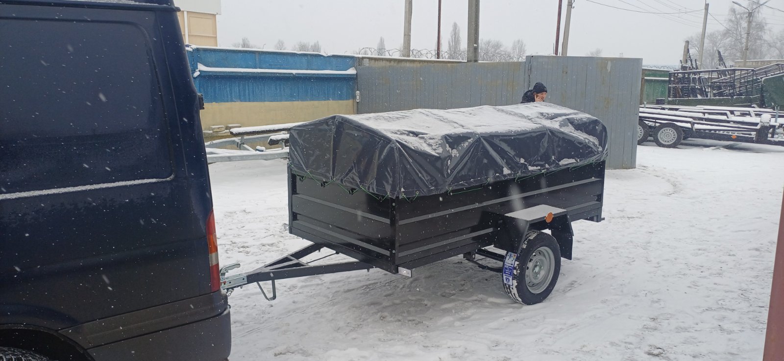 Купить прицеп Днепр-2100х1300х500. Есть другие размеры.