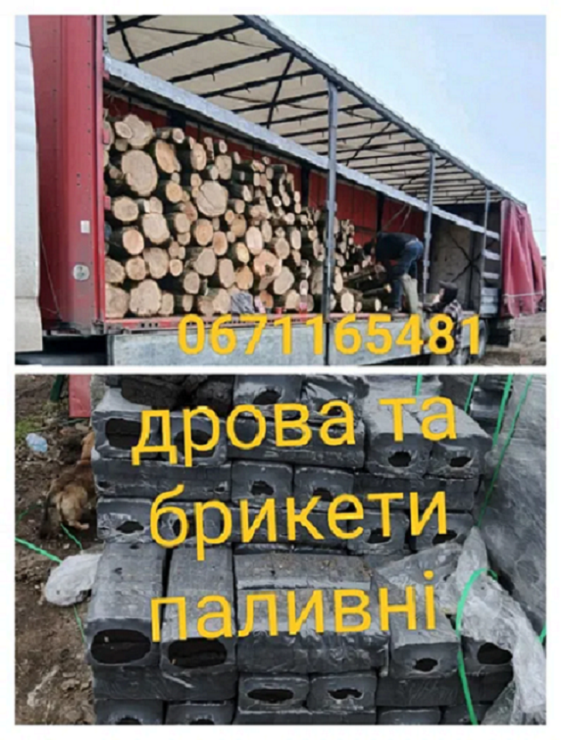 Дрова колоті та неколоті дуб, граб, береза  Одеса та область.