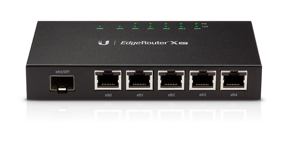 Потужний маршрутизатор EdgeRouter X SFP