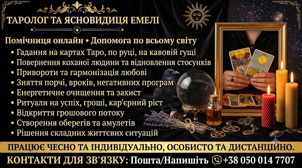 Любовна магія для чоловіків. Гадання, зняття порчі та вроків.