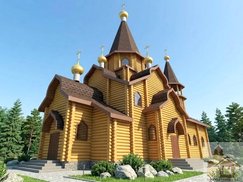 Дерев’яна церква: професійний зруб під ключ