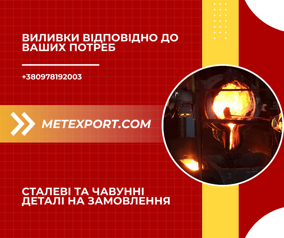Виробництво литих виробів із чорних металів