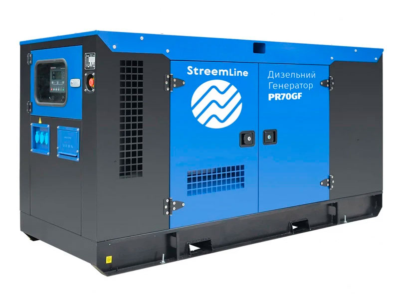 Новий генератор дизельний StreemLine PR70GF із доставкою