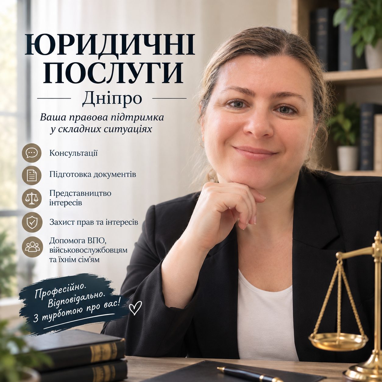 Юридичні послуги у Дніпрі — консультації та допомога