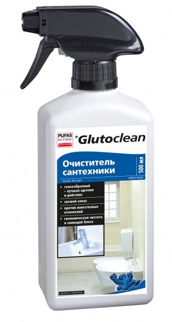 Очиститель для сантехники Glutoclean Pufas (0,5 л.)