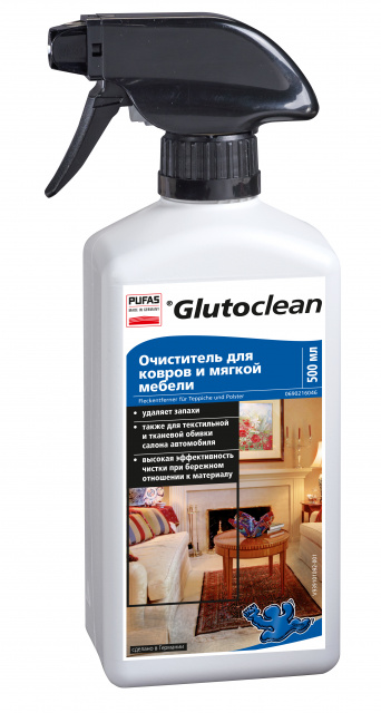 Очиститель для ковров и мягкой мебели Glutoclean Pufas (0,5 л.)