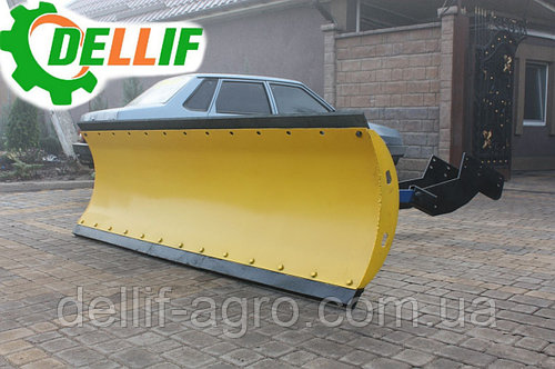 Отвал снегоуборочный оборотный ( лопата снегоуборочная) Dellif 2500- 4 на трактор МТЗ, ЮМЗ, Т 40