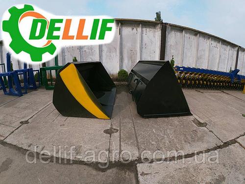 Ковш 2 метра на фронтальные погрузчики Dellif для трактора МТЗ,ЮМЗ,Т 40