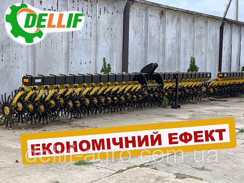 Борона ротационная мотыга Dellif Белла 6 м 25 рабочих органов Инновация