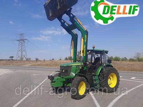 Фронтальный погрузчик КУН на John Deere ( Джон Дир) ТМ Деллиф - Супер Стронг 2000
