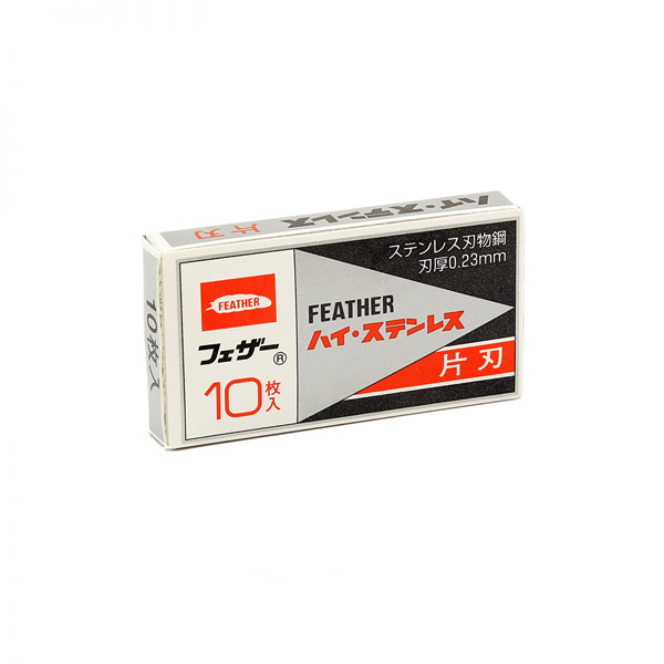 Лезвия односторонние Feather FHS-10 Single Edge Blades