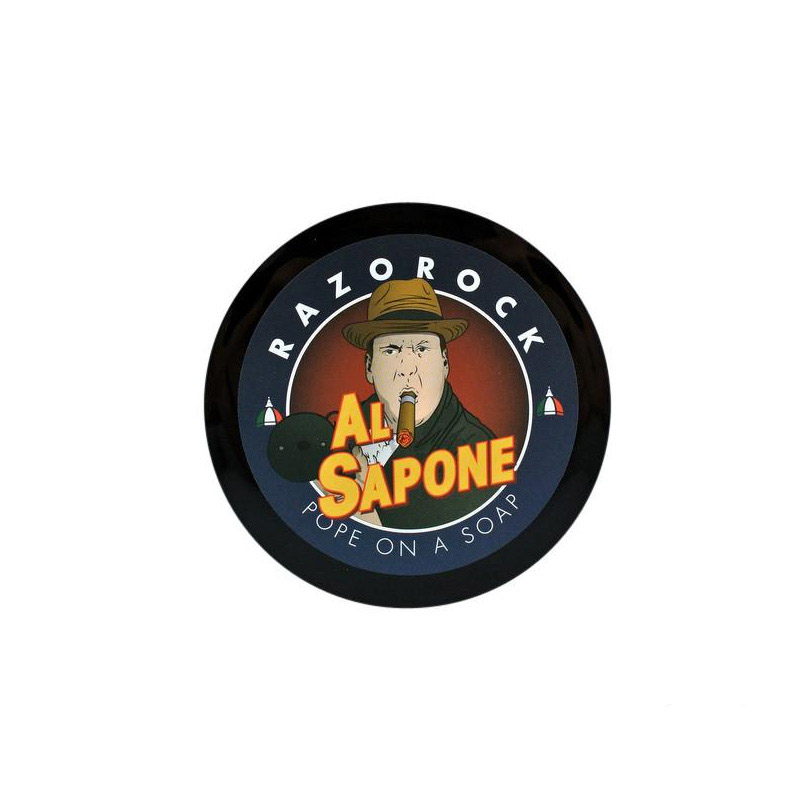 Мыло Для Бритья Razorock Al Sapone Shaving Cream Soap 125 Мл