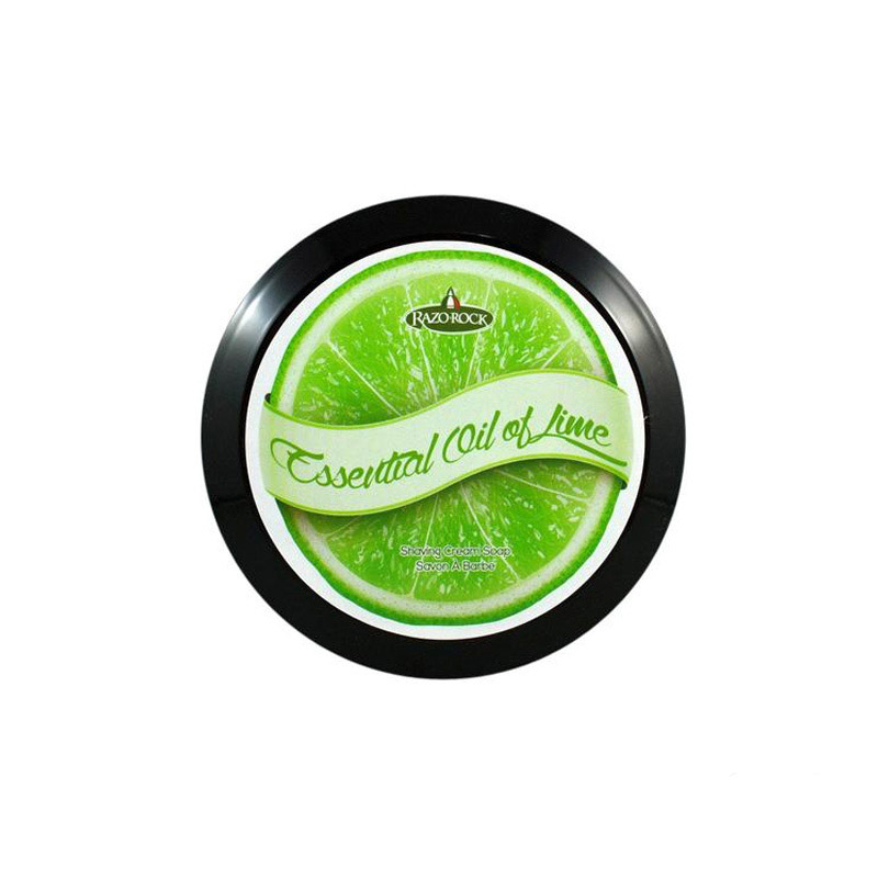 Мыло Для Бритья Razorock Essential Oil of Lime Shaving Cream Soap 150 Мл